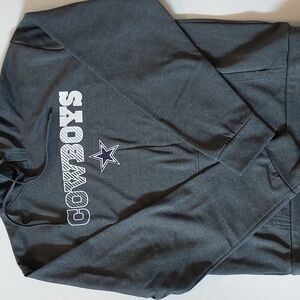 Cowboys Men's Gray Hoodie